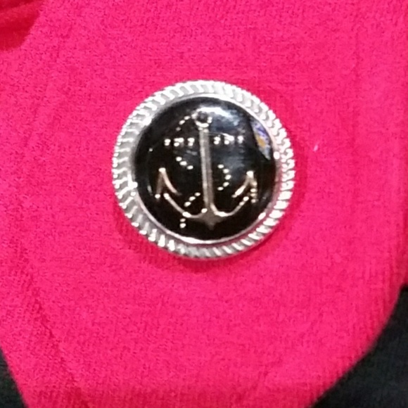 Hot Topic Red and Black Sailor Top - Picture 4 of 4